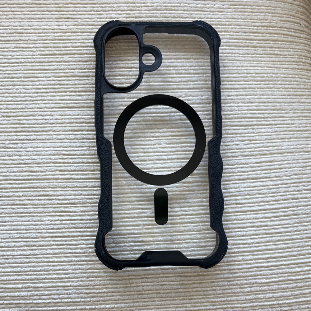 Smartish iPhone 16 Gripzilla Black Rugged Phone Case